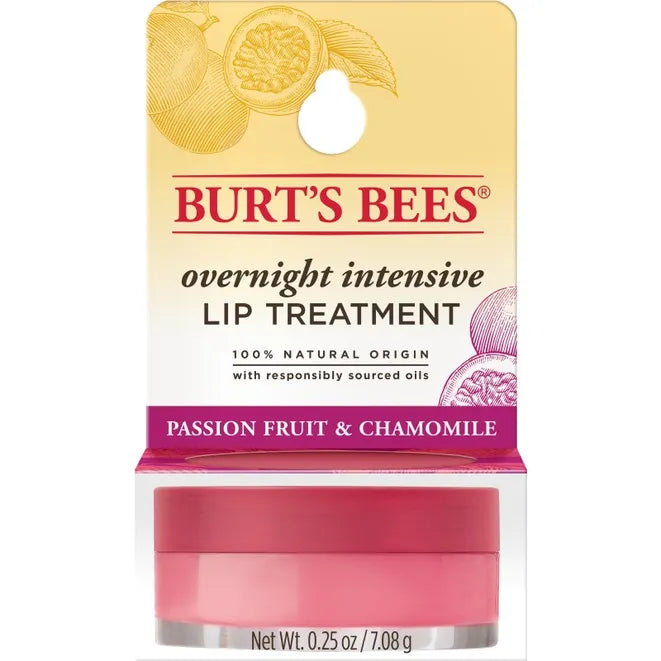 Burt's Bees Lip Treatment Overnight Passion Fruit and Chamomile