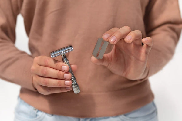 CaliWoods Safety Razor Blade Refill Pack - Pack of 20 Blades