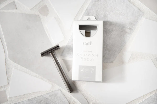 Caliwoods Safety Razor - Slate - Single