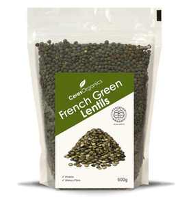 Ceres Organic Lentils, French Green - 500g