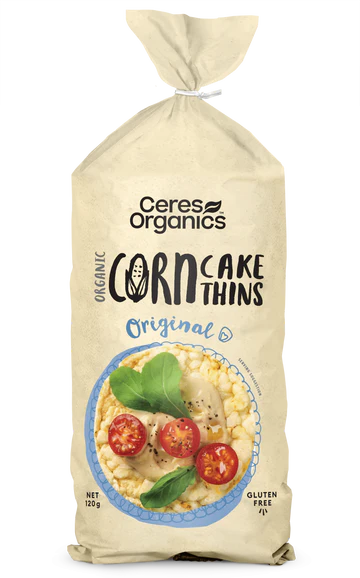 Ceres Organics Corn Cake Thins - 120g