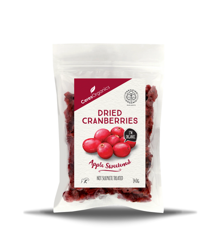 Ceres Organics Organic Dried Cranberries 140g - 20% off