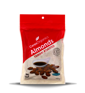 Ceres Organics Organic Almonds, Tamari Roasted 150g - 20% off