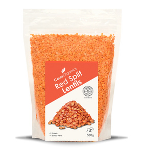 Ceres Organic Lentils, Red Split - 500g