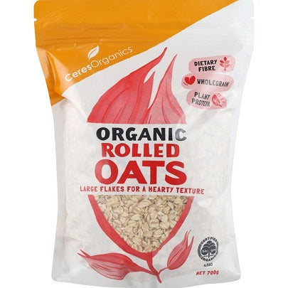 Ceres Organics Rolled Oats, Jumbo Wholegrain - 700g