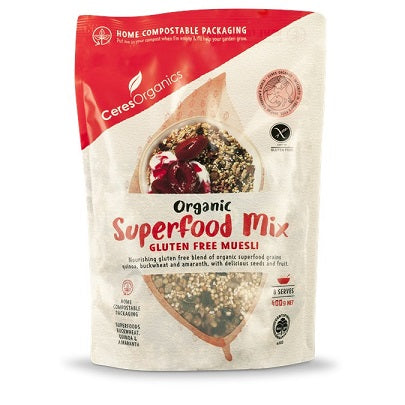 Ceres Organics Superfood Blend Gluten Free Muesli - 400g