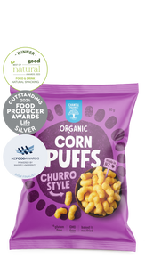 Chantal Organics Corn Puffs Churro Style