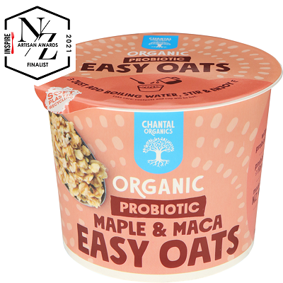 Chantal Organics MAPLE & MACA PROBIOTIC EASY OATS - Special 10% off