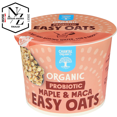 Chantal Organics MAPLE & MACA PROBIOTIC EASY OATS
