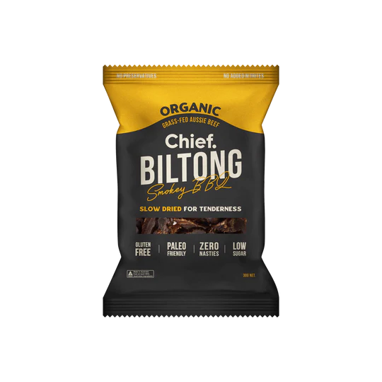 Chief Beef Biltong Smokey BBQ