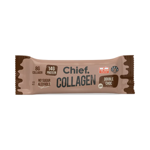 Chief Collagen Protein Double Choc Bar 45gm - 20% off
