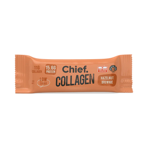 Chief Collagen Hazelnut Brownie Bar