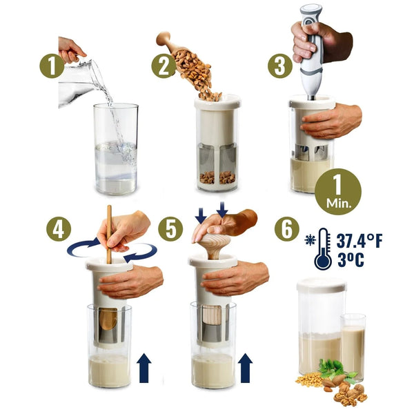 Chufa Mix Glass Vegan Milker