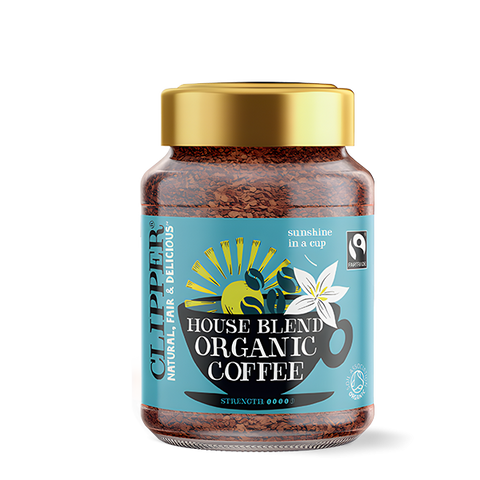 Clipper House Blend Organic Instant Coffee 100g