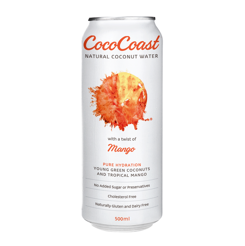 CocoCoast   Mango Coconut Water 500ml