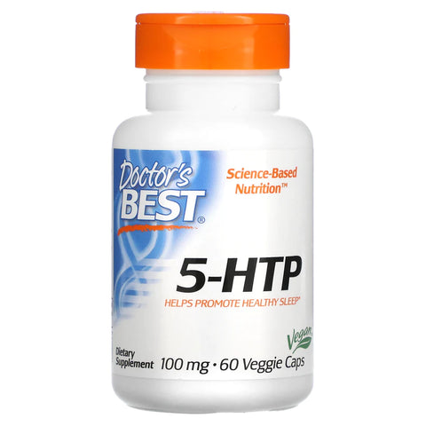 Doctor's Best 5-HTP, 100 mg, 60 Veggie Caps