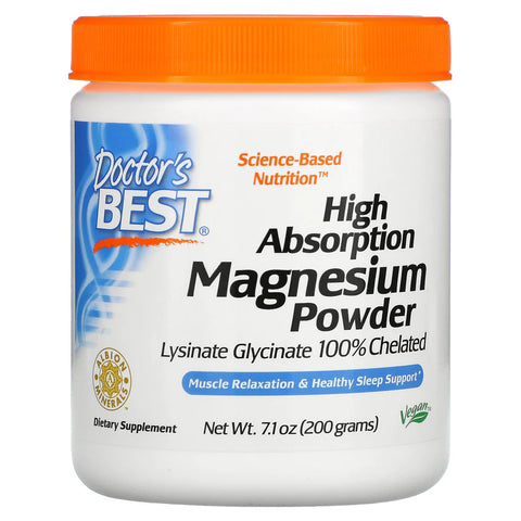 Doctor's Best High Absorption Magnesium Powder (200 g)