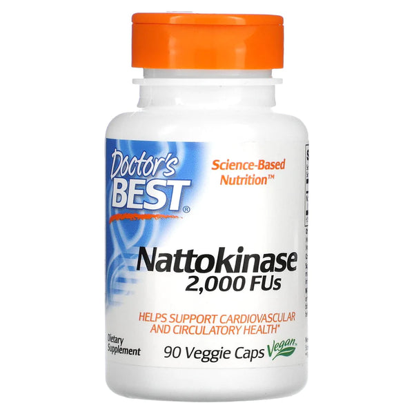 Doctor's Best Nattokinase, 2,000 FUs, 90 Veggie Caps