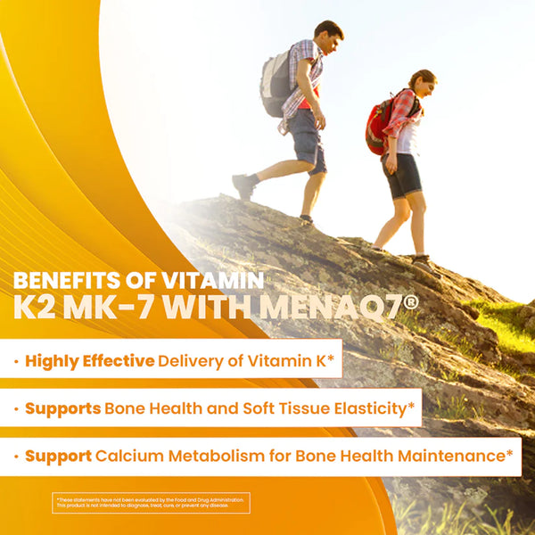Doctor's Best Natural Vitamin K2 MK-7 with MenaQ7, 45 mcg, 60 Veggie Caps