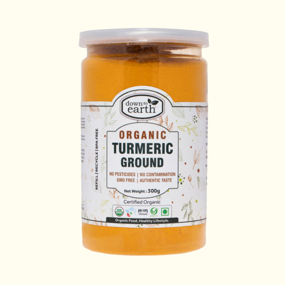 down to earth Turmeric Ground Organic 280g