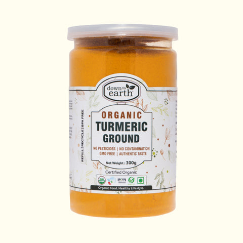 down to earth Turmeric Ground Organic 280g