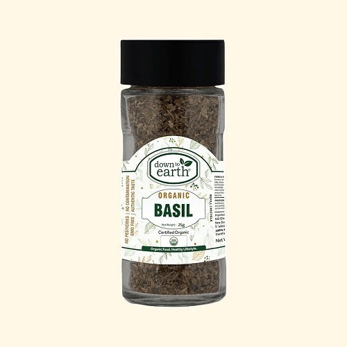 down to earth Basil Organic 25g