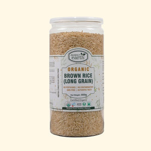 down to earth Brown Rice Long Grain Organic 850g