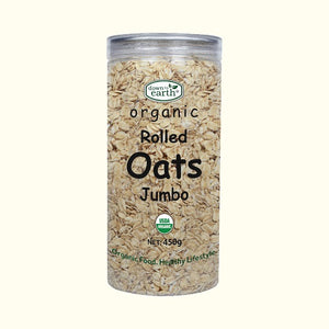 down to earth Jumbo Rolled Oats Organic 450g