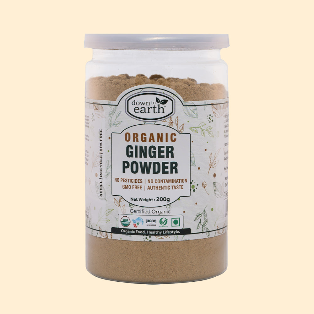 down to earth Ginger Powder Organic 200g