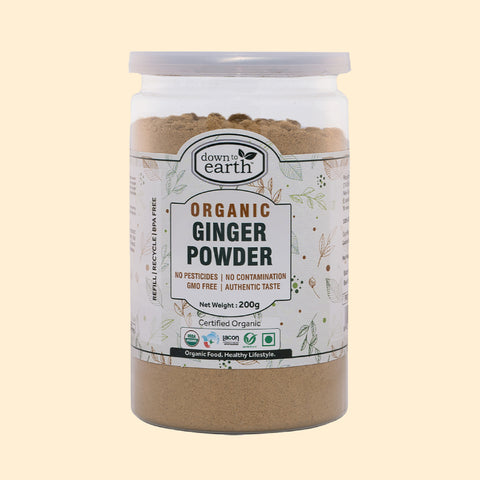 down to earth Ginger Powder Organic 200g