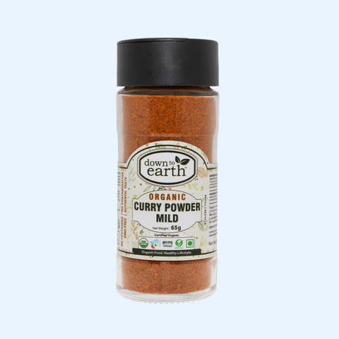 down to earth Curry Powder Mild Organic 65g