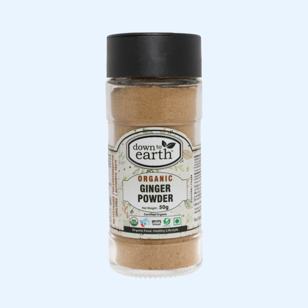 down to earth Ginger Powder Organic 50g