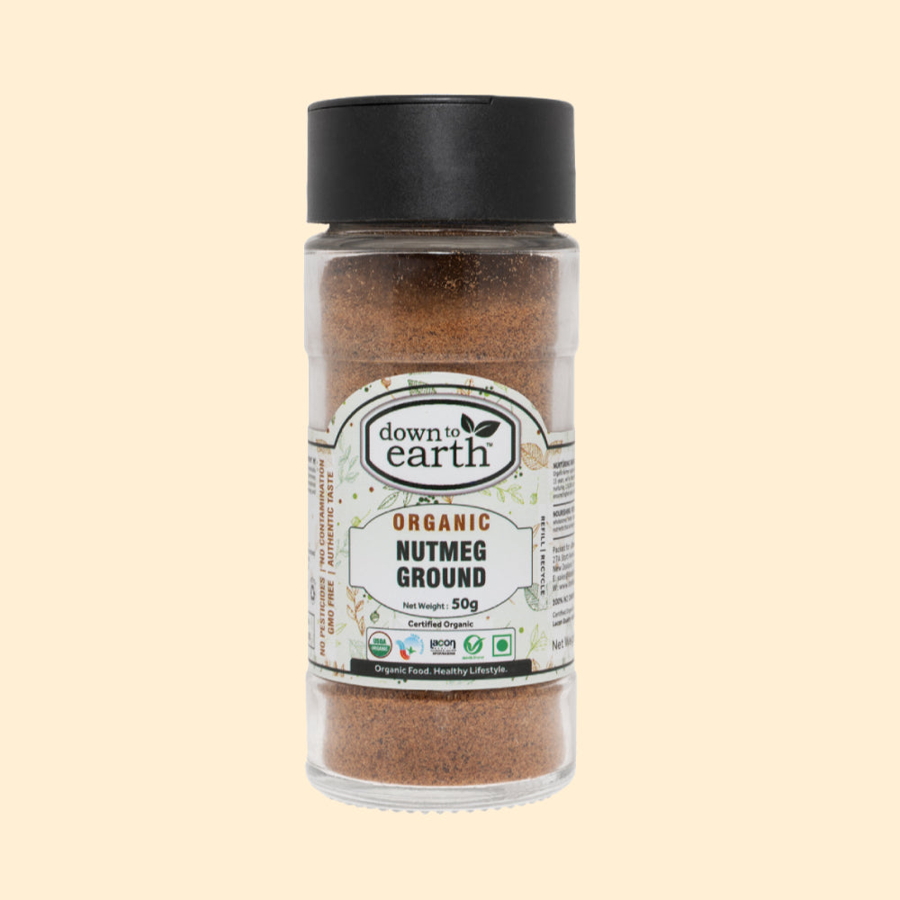 down to earth Nutmeg Ground Organic 50g