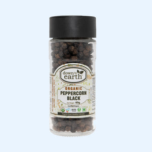 down to earth Peppercorn Black Organic 60g