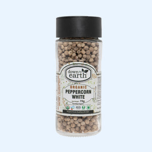 down to earth Peppercorn White Organic 75g