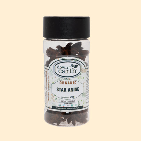 down to earth Star Anise Organic 20g