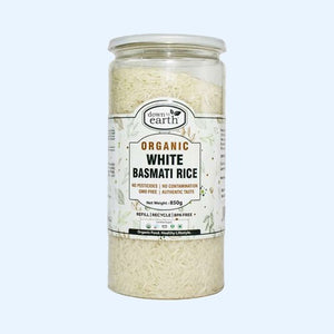 down to earth White Basmati Rice Organic 850g