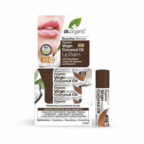 Dr. Organic Virgin Coconut Oil Lip Balm 5.7ML