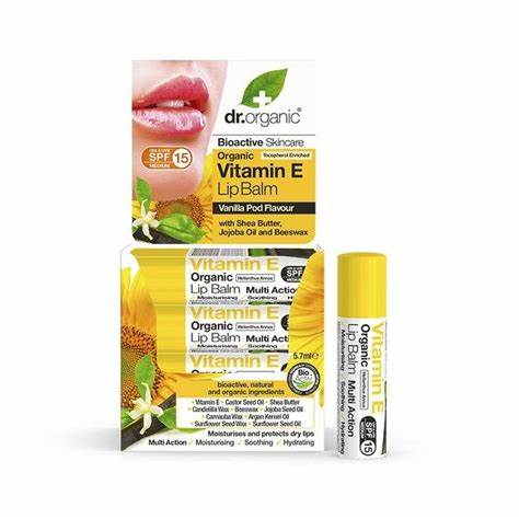 Dr. Organic Vitamin E Lip Balm 5.7ML