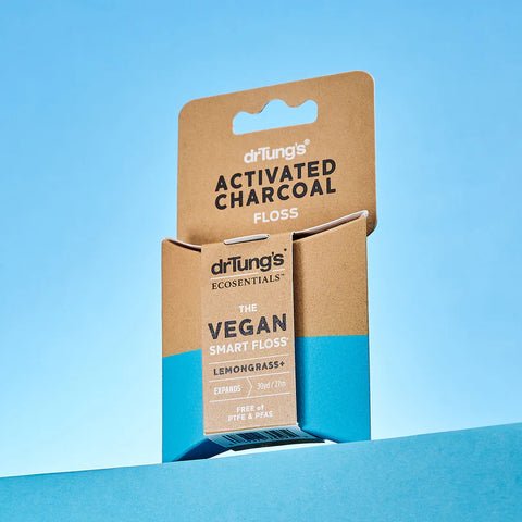 Dr. Tung's Activated Charcoal VEGAN Floss