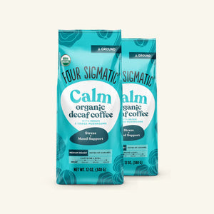Four Sigmatic Calm Decaf Ground Coffee 340gm