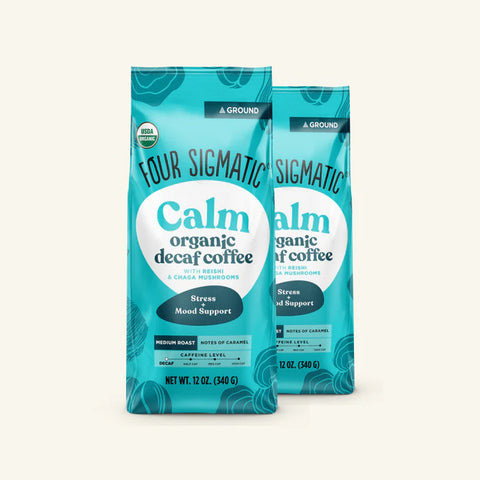 Four Sigmatic Calm Decaf Ground Coffee 340gm