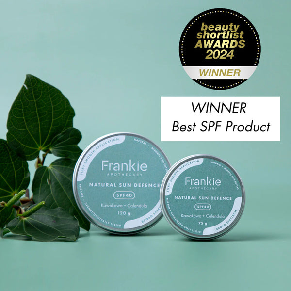 Frankie Kawakawa Natural Sun Defence SPF40