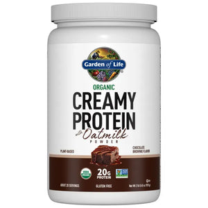 Garden of Life Organic Creamy Protein with Oatmilk – Chocolate Brownie 920gm