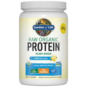 Garden of Life Raw Organic Protein Powder - Vanilla 620gm