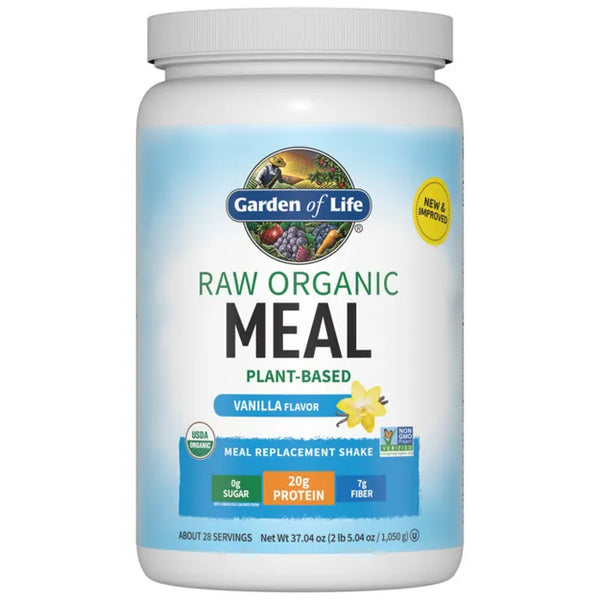 Garden of Life Raw Organic Meal Replacement Protein Powder - Vanilla 969gm