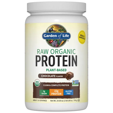 Garden of Life Raw Organic Protein Powder - Chocolate 620gm