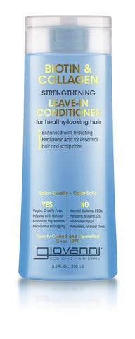 Giovanni BIOTIN & COLLAGEN STRENGTHENING LEAVE-IN CONDITIONER 250ml