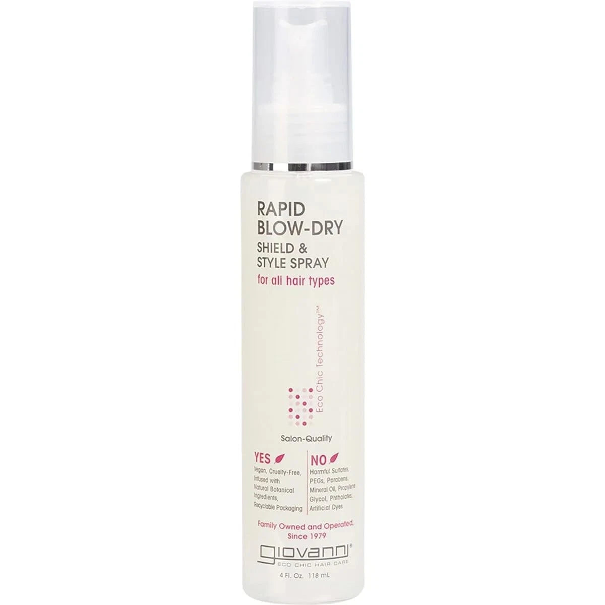 Giovanni HAIR SPRAY RAPID BLOW-DRY SHIELD AND STYLE SPRAY