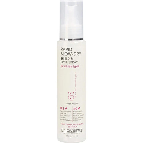 Giovanni HAIR SPRAY RAPID BLOW-DRY SHIELD AND STYLE SPRAY